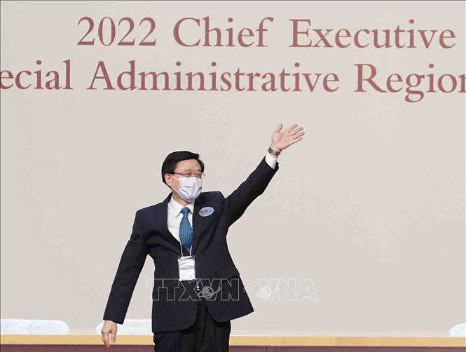 Ông Lý Gia Siêu được bầu làm Trưởng Đặc khu hành chính Hong Kong (Trung Quốc) ngày 8/5/2022. Ảnh: THX/TTXVN