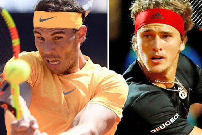 Bán kết Roland Garros giữa Rafael Nadal và Alexander Zverev là trận đấu đáng xem