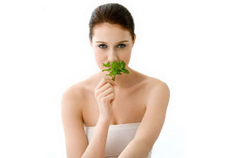 Làm đẹp da cực đơn giản với lá bạc hà