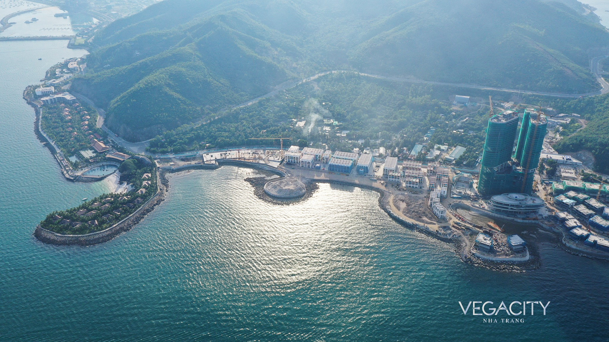 Vega City Nha Trang: Tiến độ thi công thần tốc tại công trường sạch nhất Việt Nam
