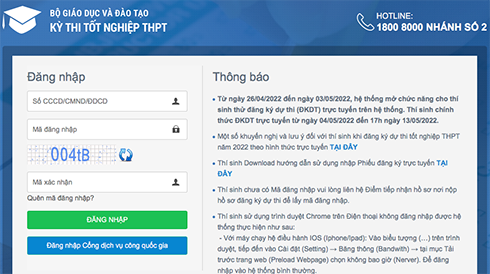 0 giờ ngày 24/7, Bộ Giáo dục và Đào tạo công bố điểm thi tốt nghiệp THPT