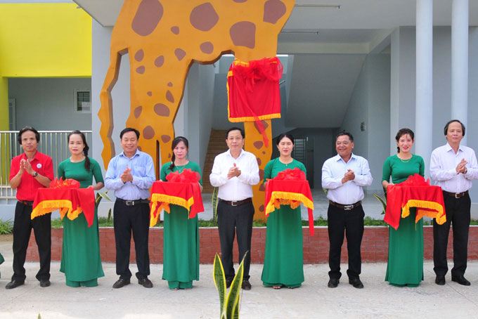 Khánh thành Điểm trường Mầm non Trầm Hương huyện Khánh Vĩnh