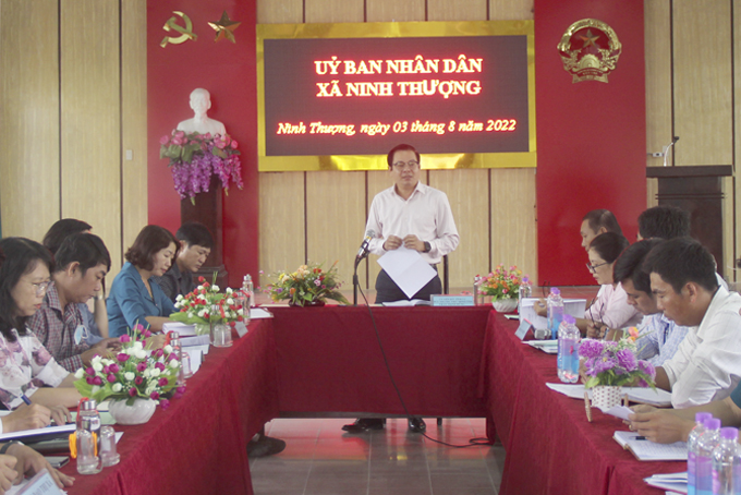 Xã Ninh Thượng cần tập trung hoàn thành các tiêu chí nông thôn mới