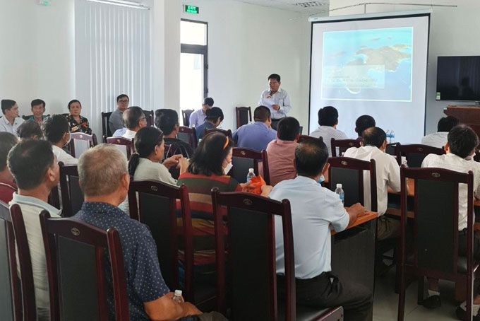 Hội nghị lấy ý kiến cộng đồng dân cư do Phòng Quản lý đô thị TP. Nha Trang tổ chức.