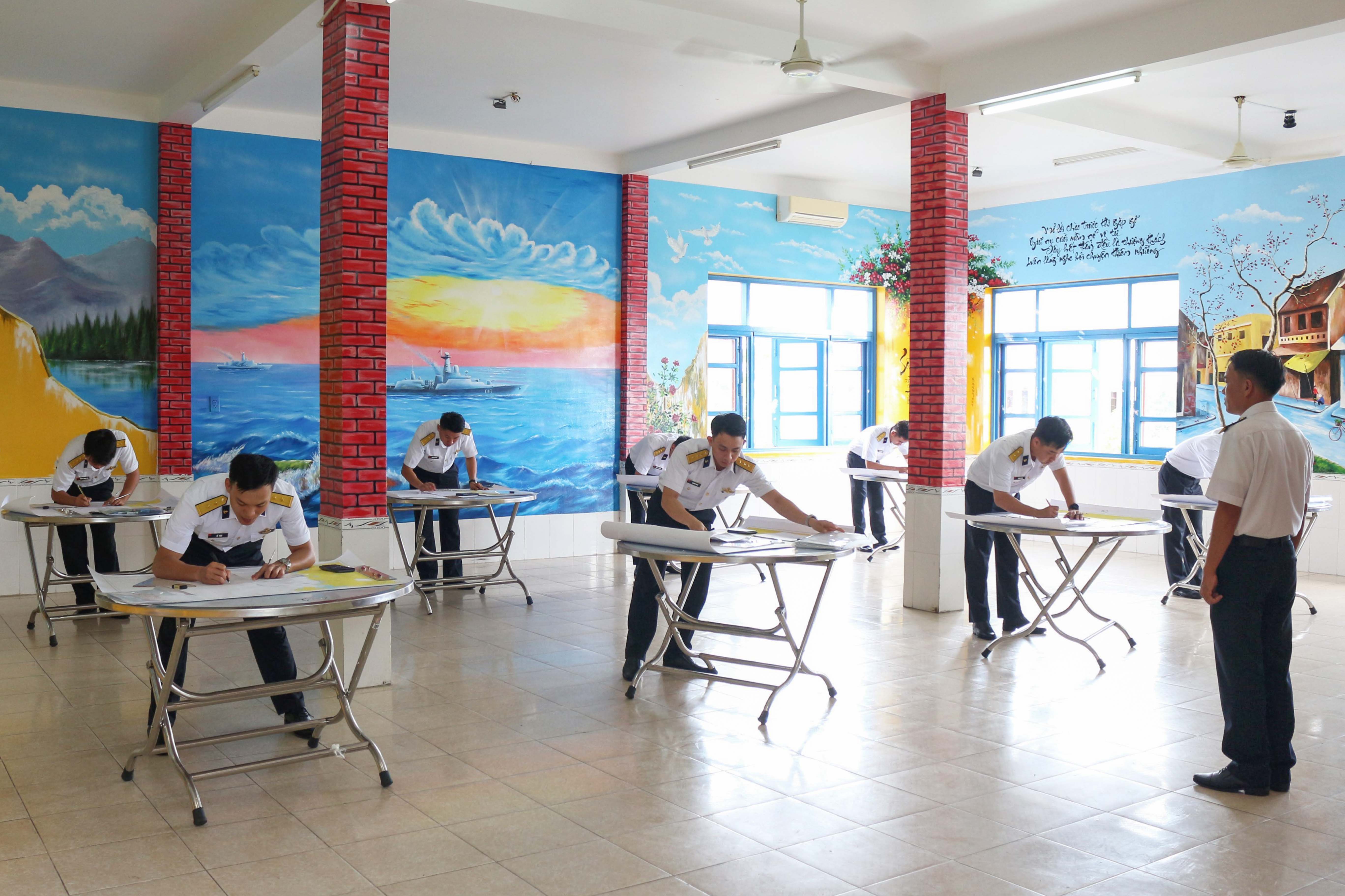 Lữ đoàn 162 kiểm tra sĩ quan năm 2022