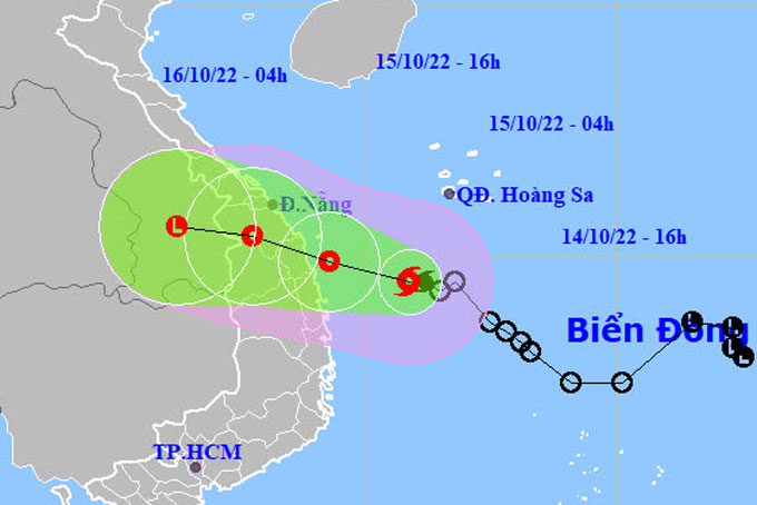 Chủ động ứng phó bão số 5