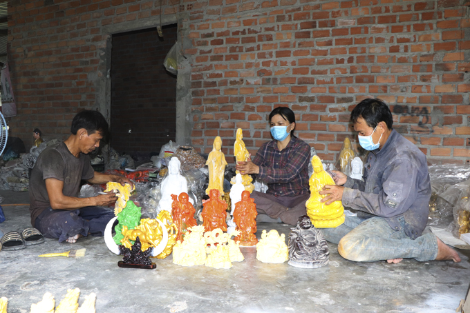 Xã Bình Lộc: Chú trọng phát triển tiểu thủ công nghiệp