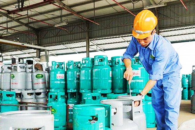 Giá gas tiếp tục tăng