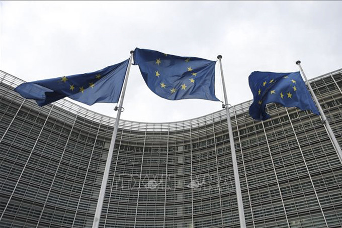 Trụ sở Ủy ban châu Âu tại Brussels, Bỉ. Ảnh: AFP/TTXVN