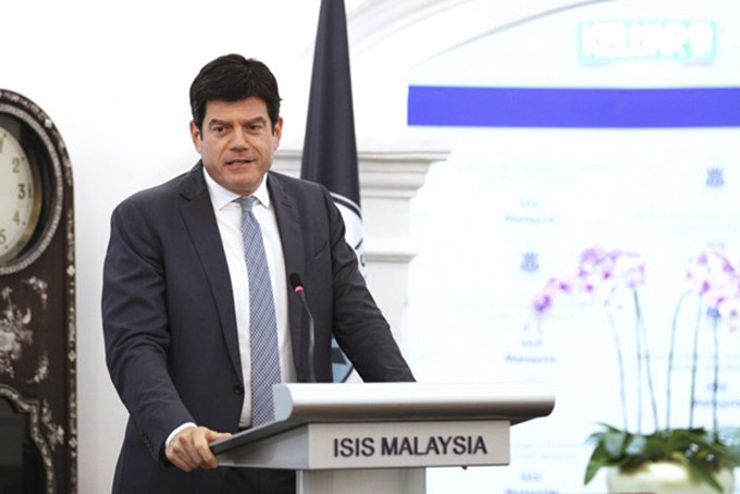 Ông Michalis Rokas, Đại sứ EU tại Malaysia. (Nguồn: isis.org.my)