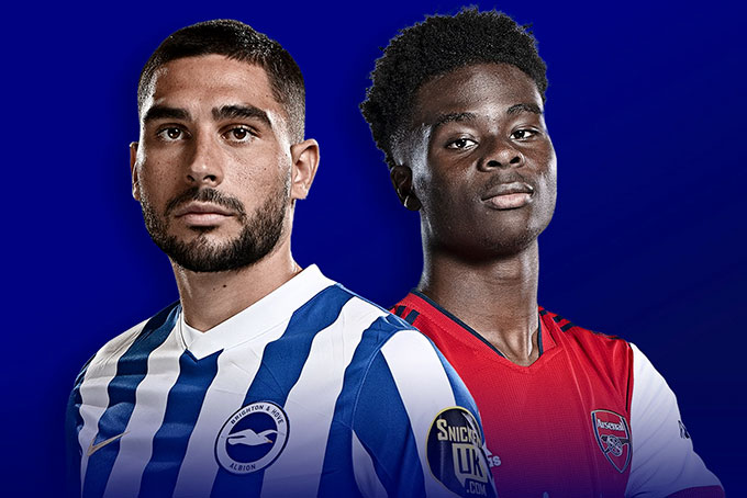 Tâm điểm Brighton - Arsenal