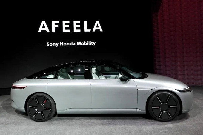  Nguyên mẫu Afeela được giới thiệu tại Triển lãm Công nghệ Los Angeles 2023. 