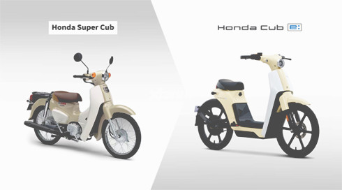 Honda Cub-E, phiên bản điện của Honda Super Cub