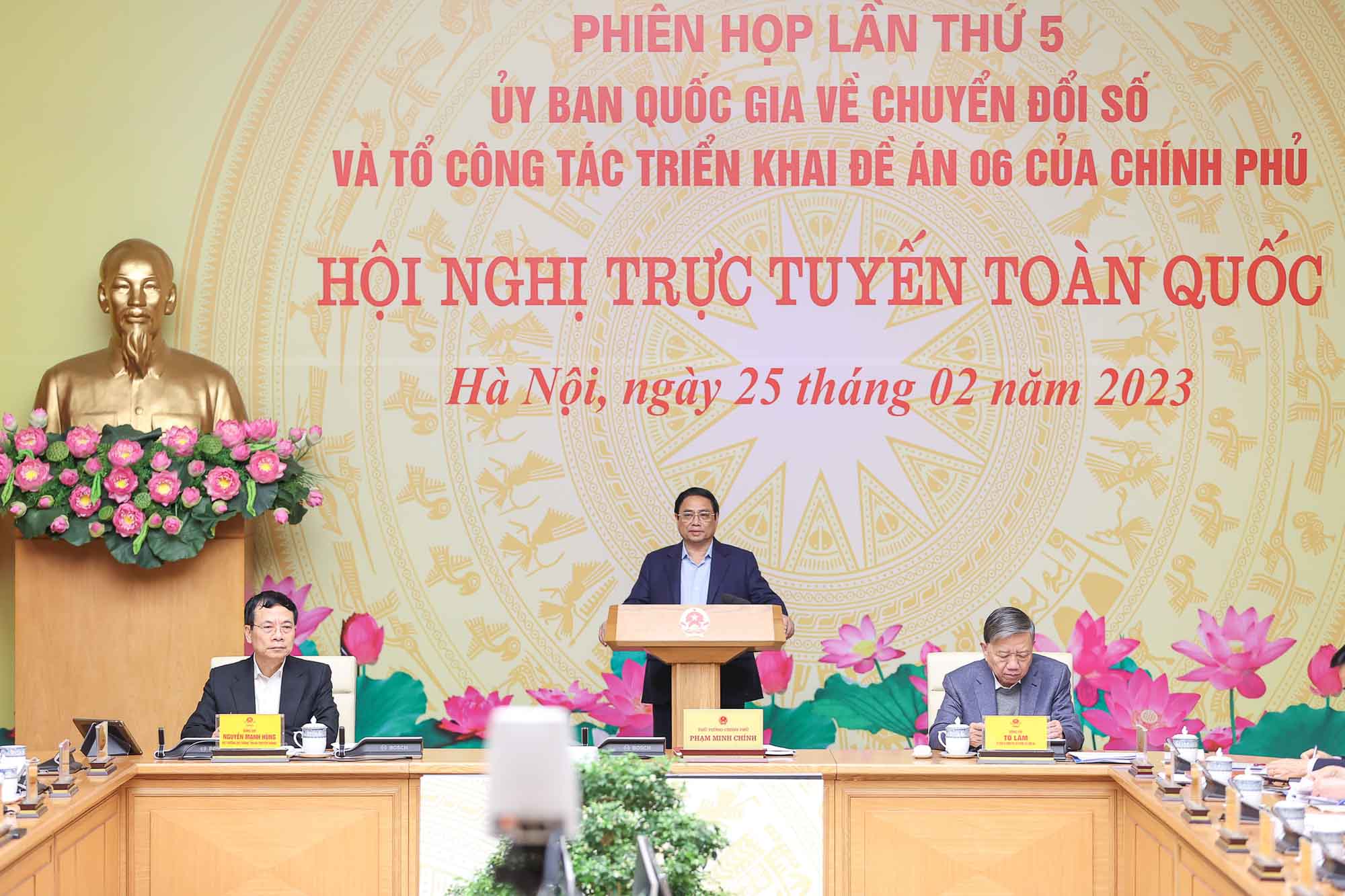 Hội nghị trực tuyến toàn quốc về chuyển đổi số
