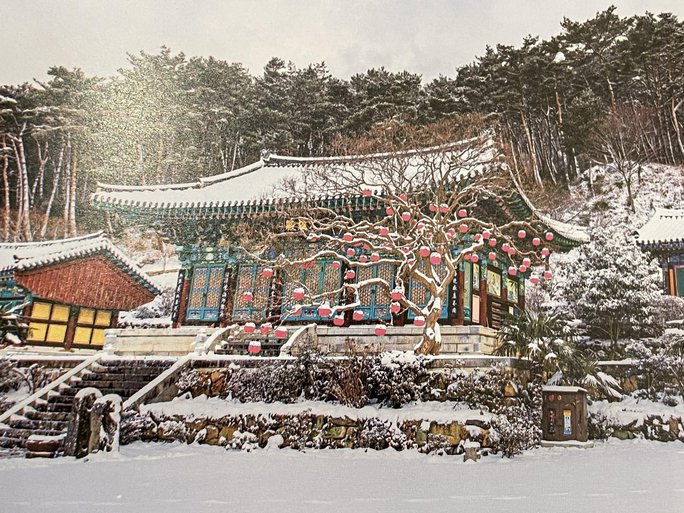 Phong cảnh mùa đông tuyệt đẹp ở Jeollanam-do