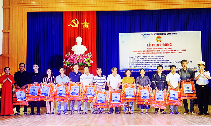 Hội Nông dân TP. Cam Ranh: Phát động phong trào thi đua kỷ niệm 370 năm xây dựng và phát triển tỉnh